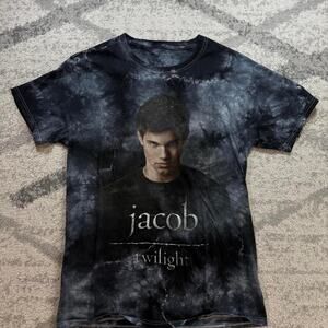 Twilight series t shirt team Jacob tie dye size women small